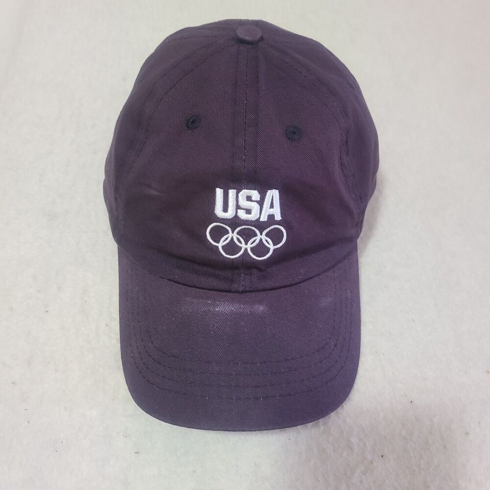 Usa Olympic hat Block with one mark on the burn Adjustable